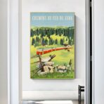 vintage jura poster