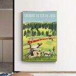 vintage jura poster