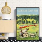 vintage jura poster