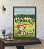 vintage jura poster