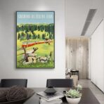 vintage jura poster