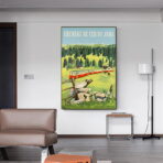 vintage jura poster