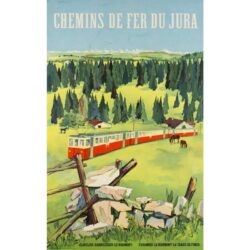 vintage jura poster