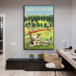 vintage jura poster