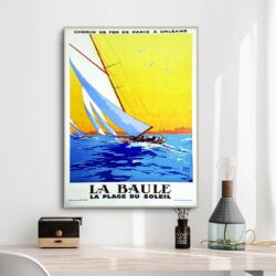 vintage poster la baule