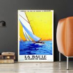 vintage poster la baule