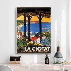 vintage poster la ciotat