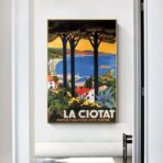 vintage poster la ciotat