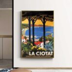 vintage poster la ciotat