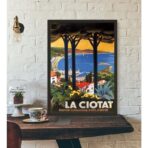 vintage poster la ciotat