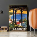vintage poster la ciotat