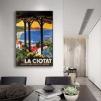 vintage poster la ciotat