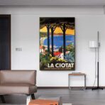 vintage poster la ciotat