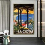 vintage poster la ciotat