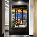 vintage poster la ciotat