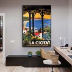 vintage poster la ciotat