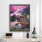 vintage poster la rochelle