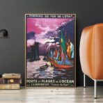 vintage poster la rochelle