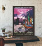 vintage poster la rochelle