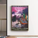 vintage poster la rochelle