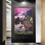 vintage poster la rochelle