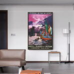 vintage poster la rochelle