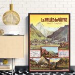 vintage poster the vallee du giffre
