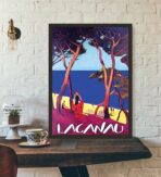 vintage poster lacanau