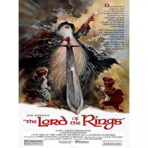 vintage lord of the rings poster