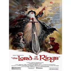 vintage lord of the rings poster