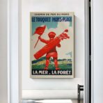 vintage poster le touquet