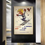 vintage poster les joineries