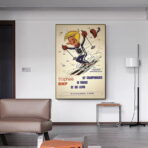 vintage poster les joineries