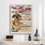 vintage poster les sables dolonne