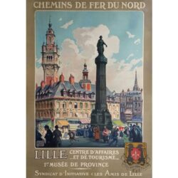 vintage poster lille