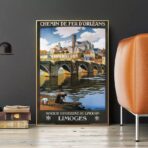 vintage poster limoges