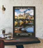 vintage poster limoges