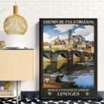 vintage poster limoges