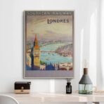 vintage london poster