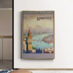 vintage london poster