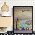 vintage london poster