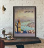 vintage london poster