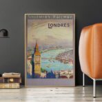 vintage london poster