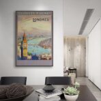 vintage london poster