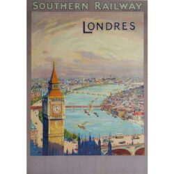 vintage london poster