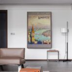 vintage london poster