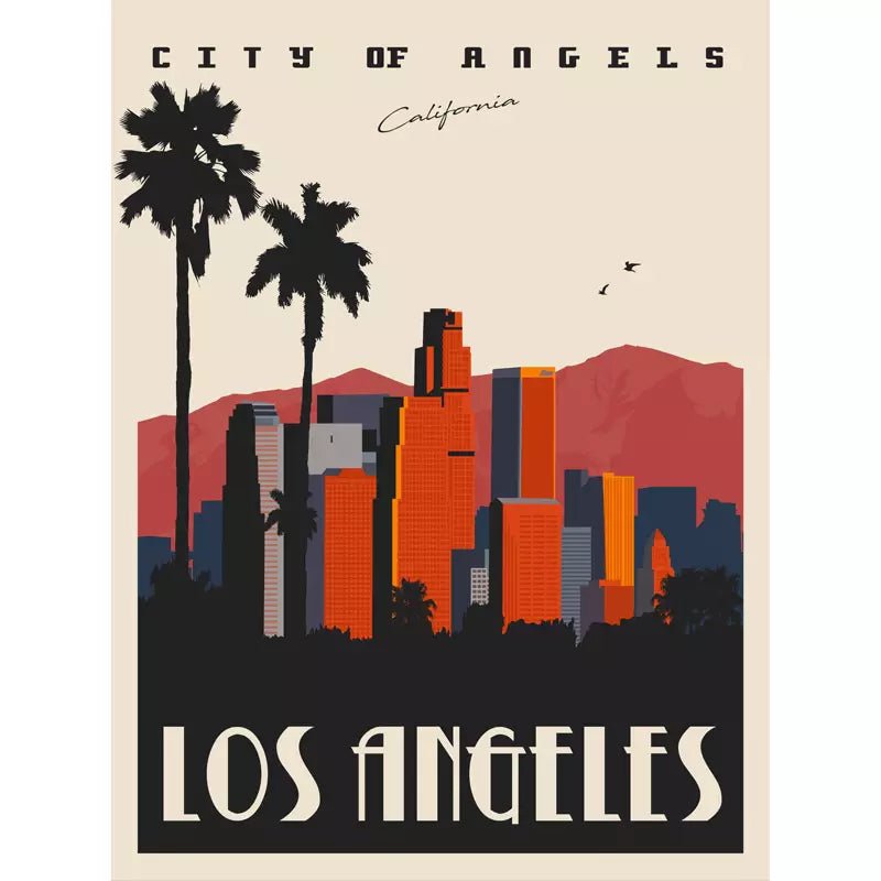 vintage poster los angeles vintage poster los angeles
