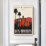 vintage poster los angeles