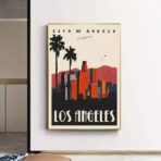 vintage poster los angeles
