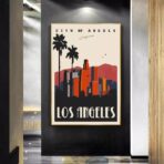 vintage poster los angeles